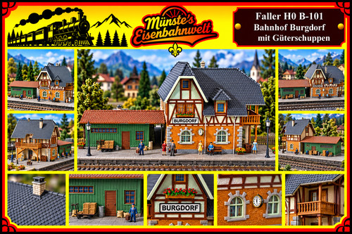 Faller 101 bahnhof - b-101,