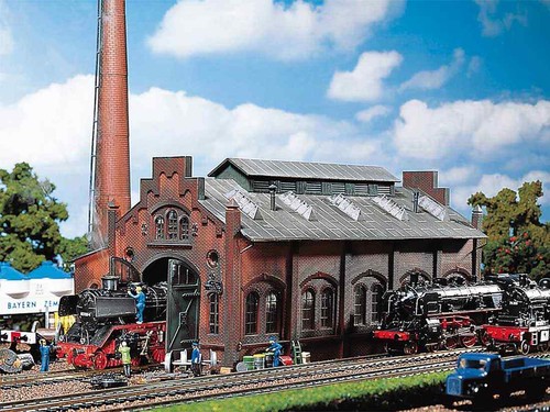 Faller 120159 lokschuppen - faller,